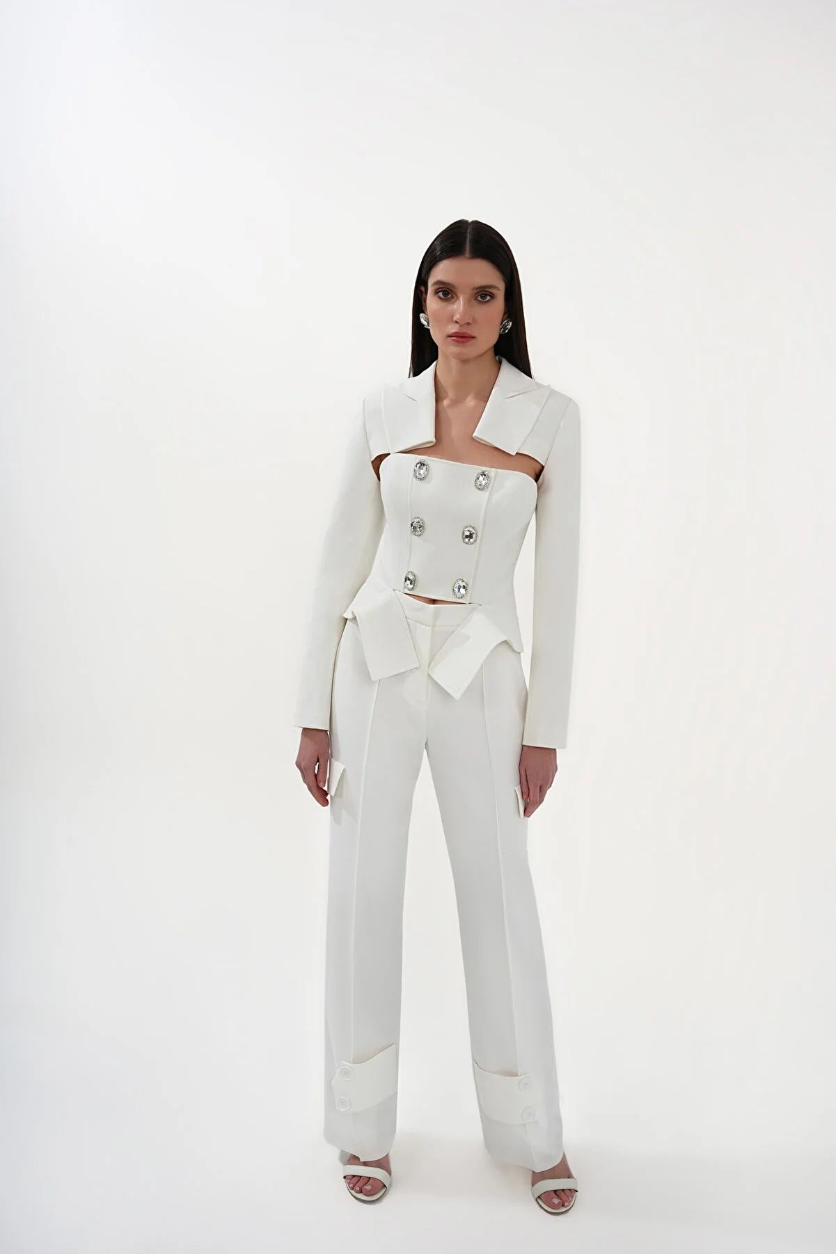 Lotus Cropped Blazer