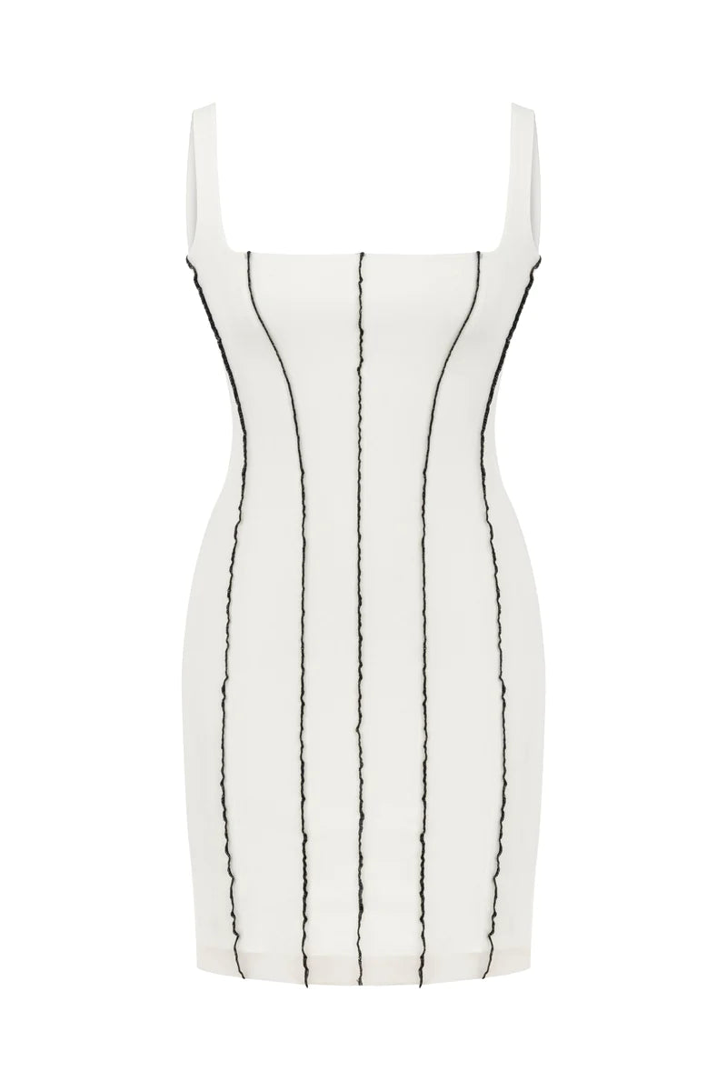 Jacquerie Mesh Dress