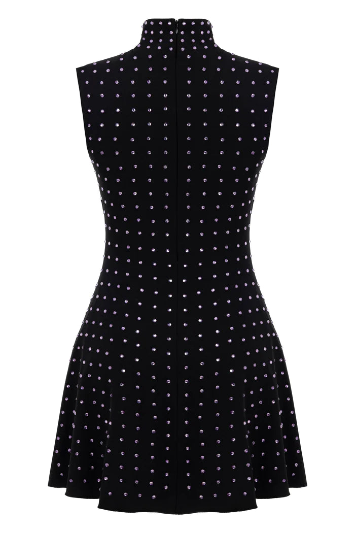 Jocelyn Dress With Lilac Stones