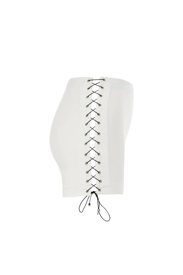 Obsession Shorts In White