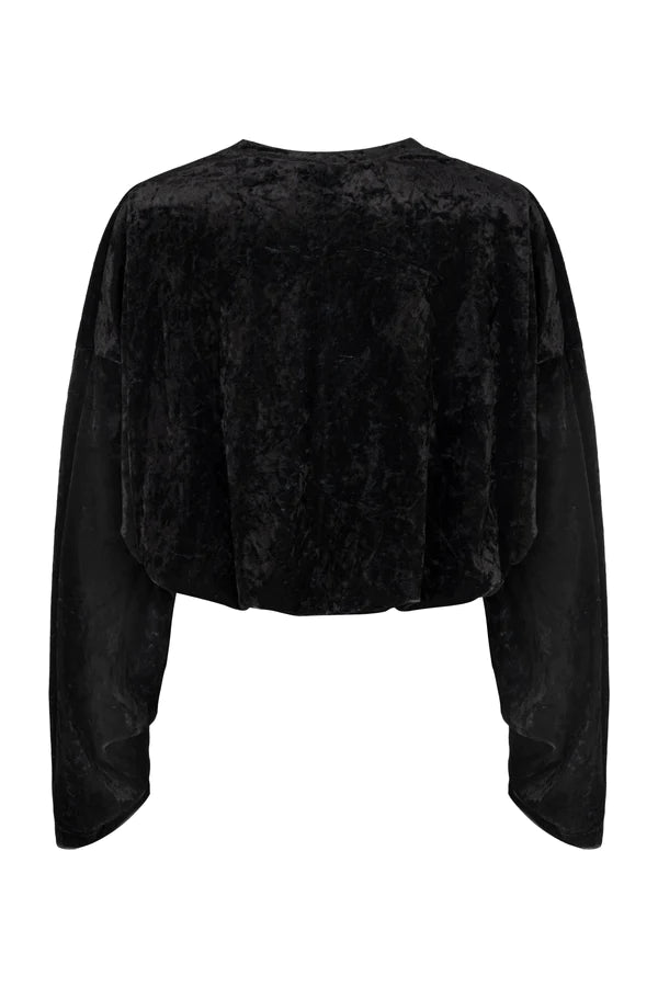 Cozy Catastrophe Velvet Top