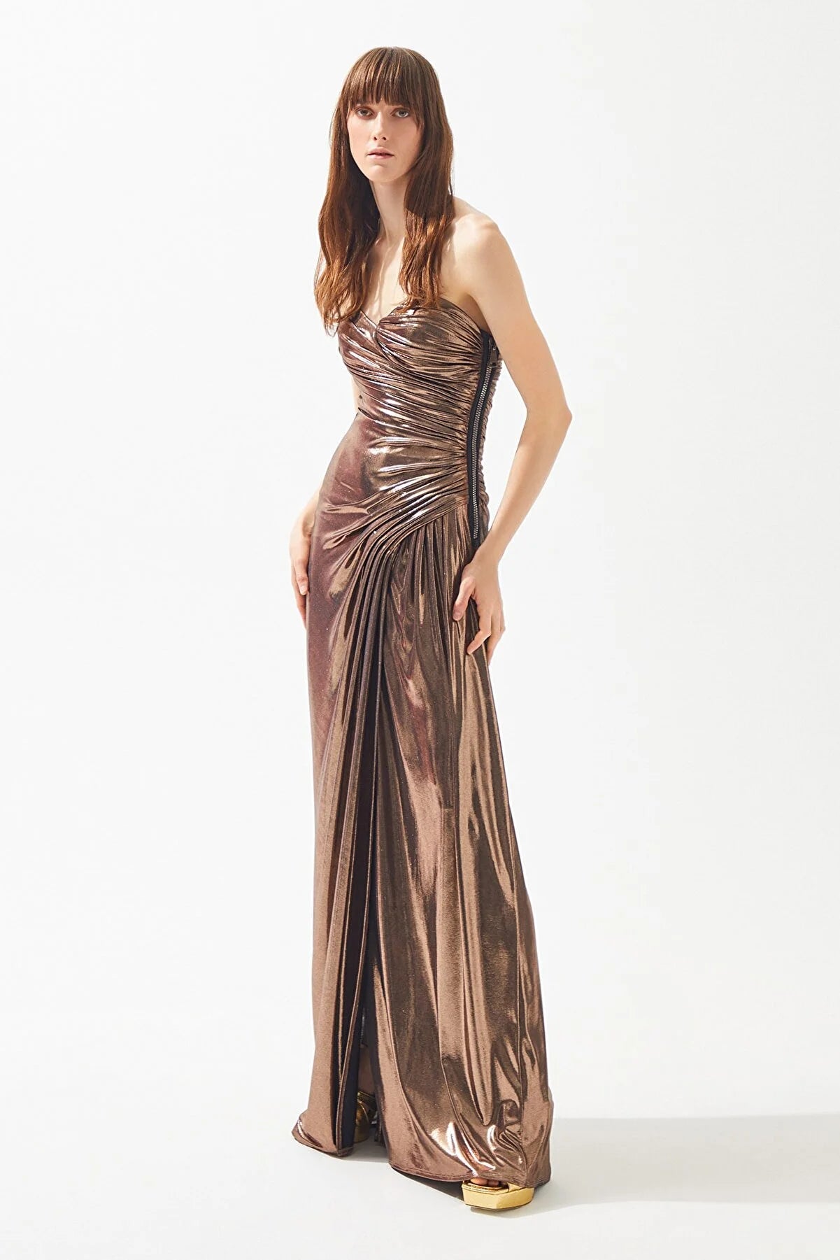 Bosnia Metallic Dress