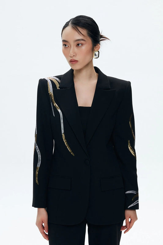Doma Embroidery Blazer