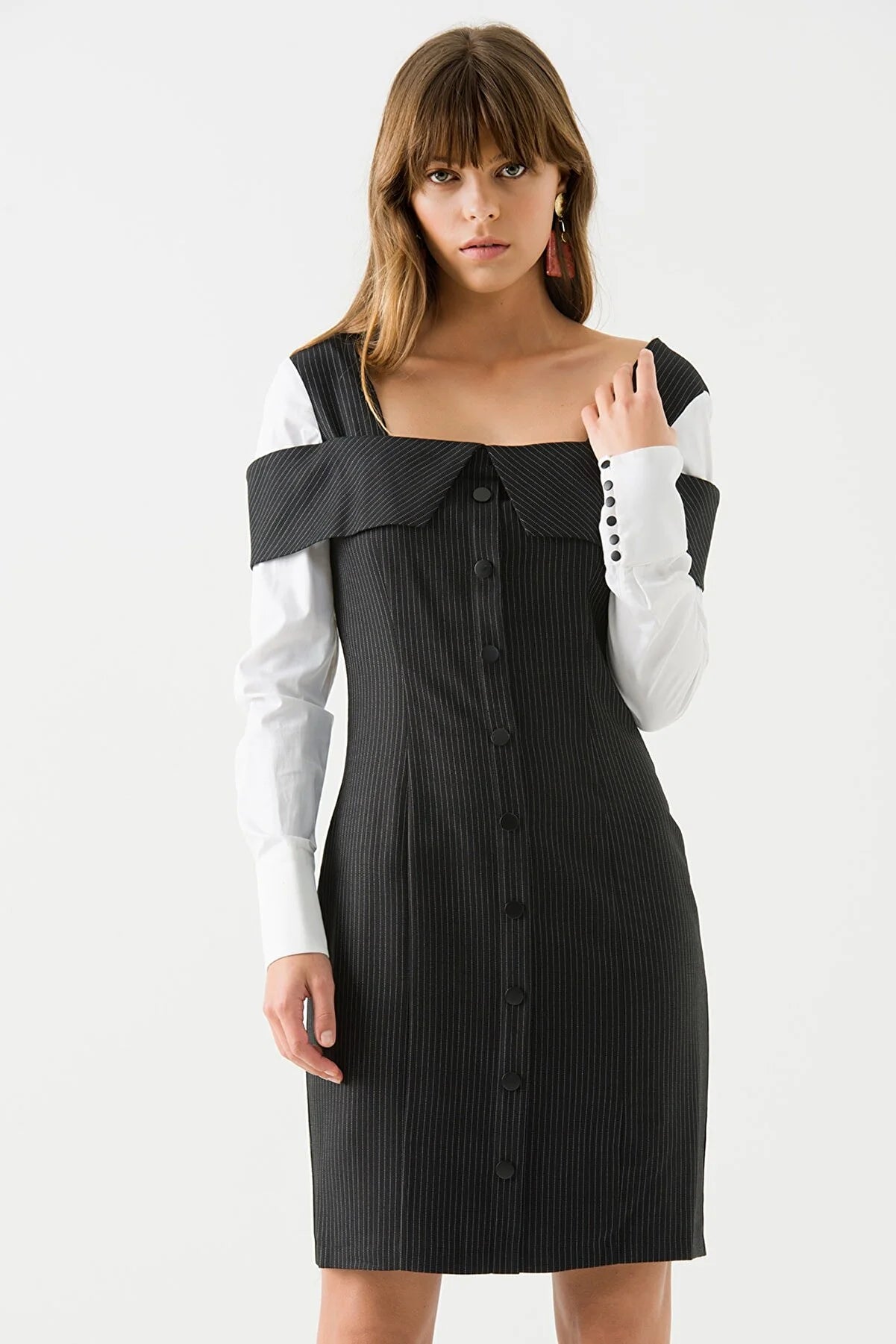 Petak Shirt Dress