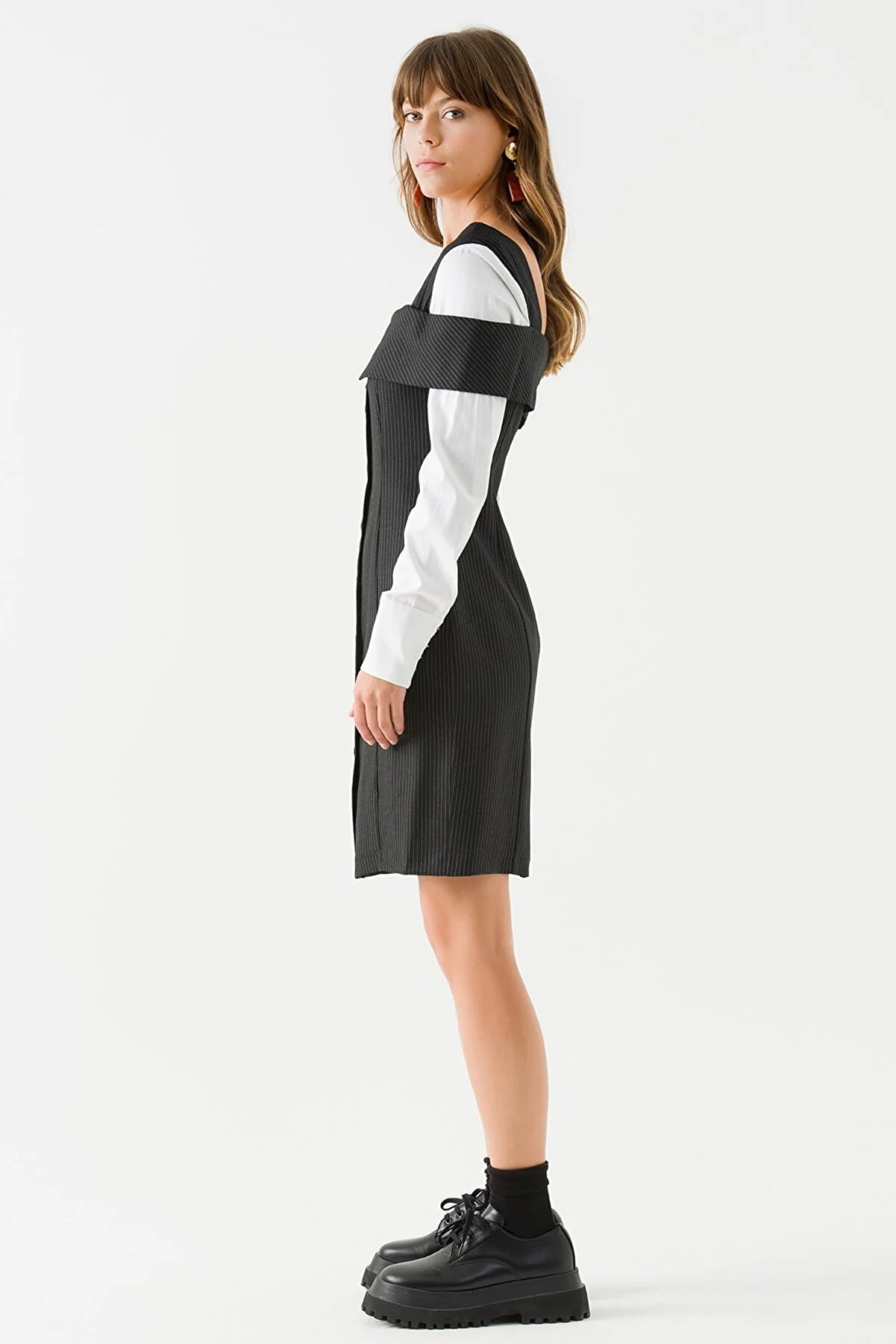 Petak Shirt Dress