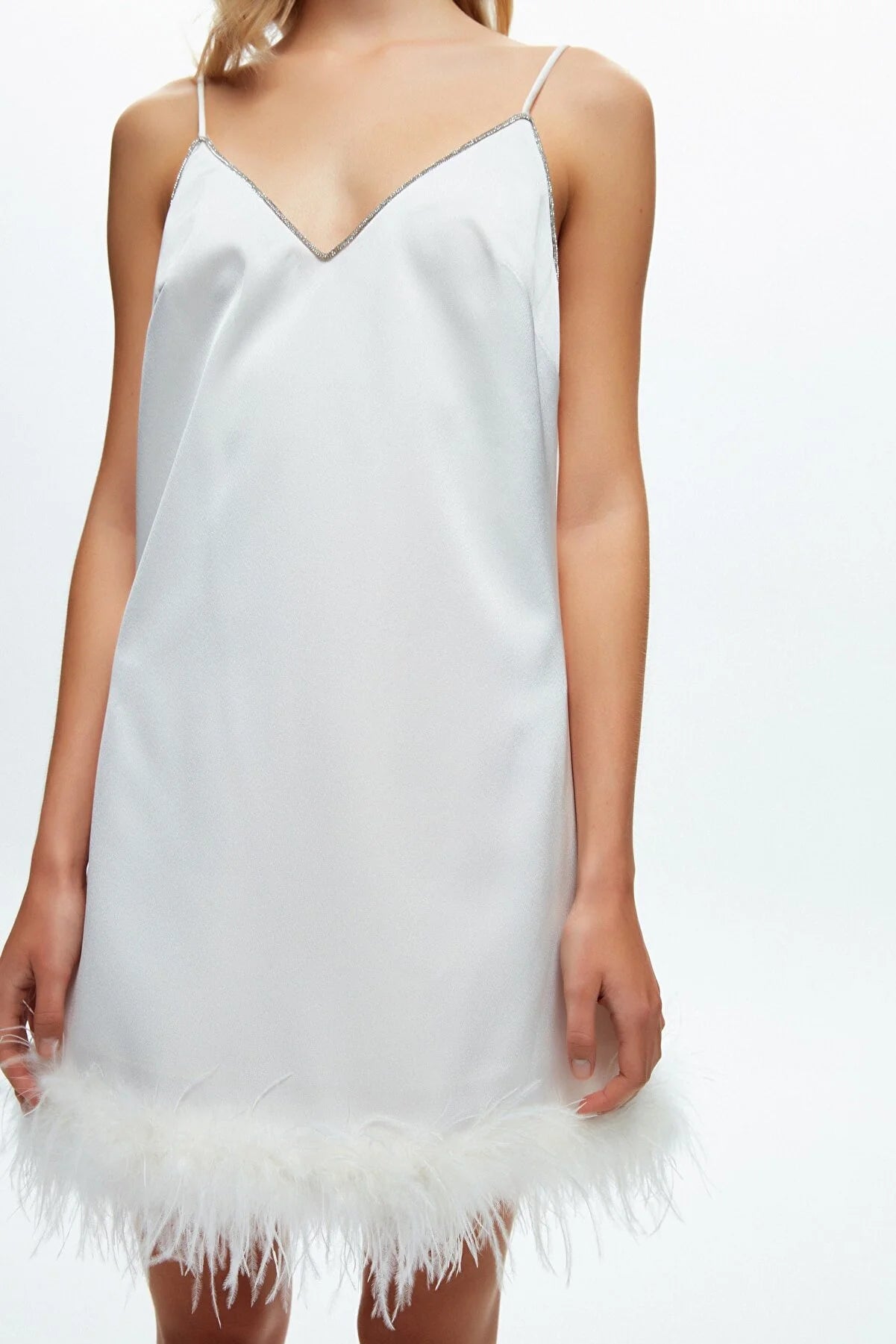 Telma Feather Dress 02