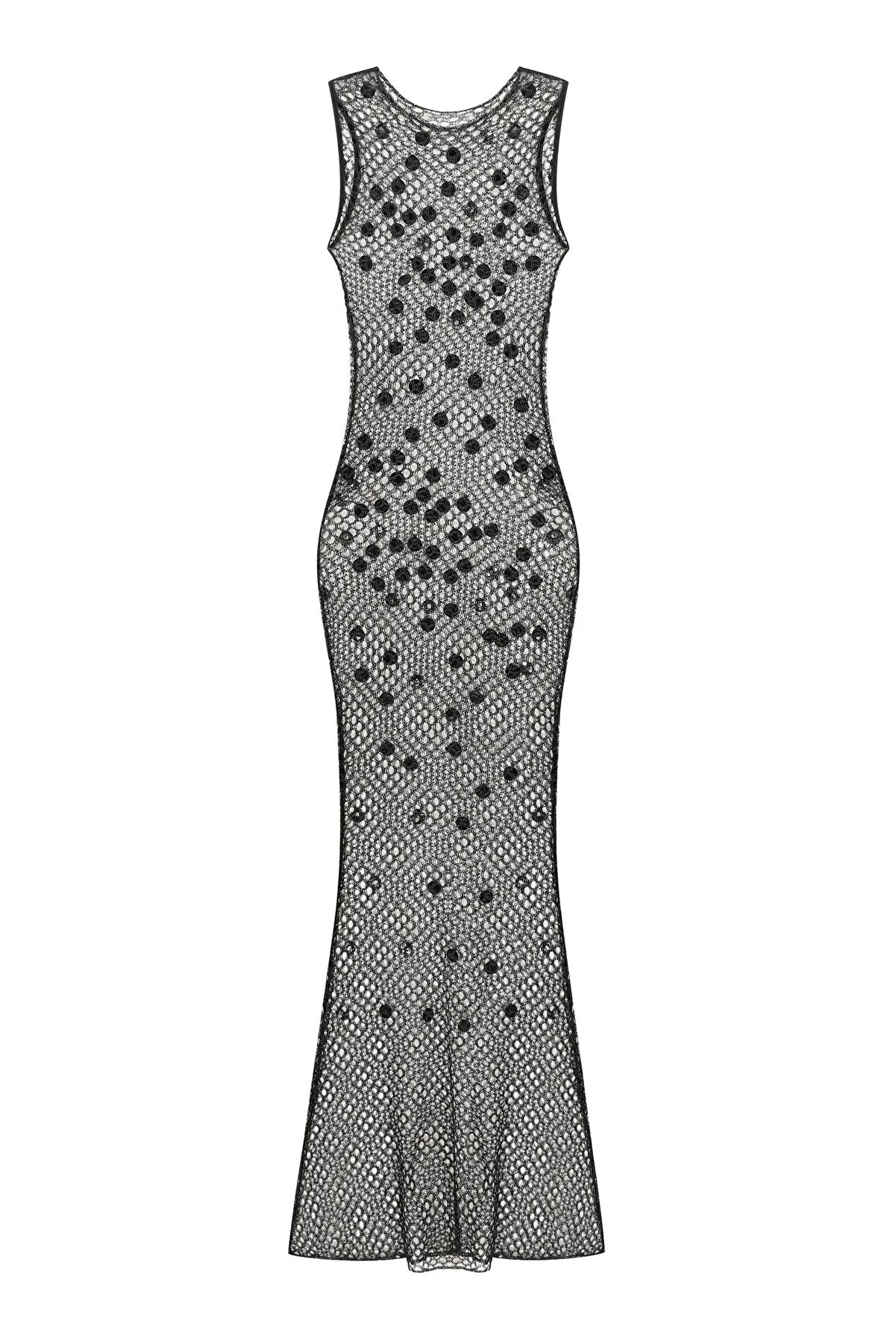 Sequin Mesh Dress