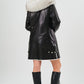 Kamelia Leather Coat