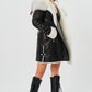 Kamelia Leather Coat
