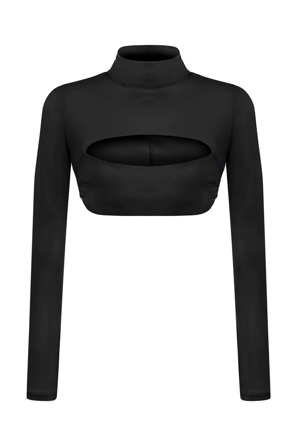 Eye Candy Top In Black