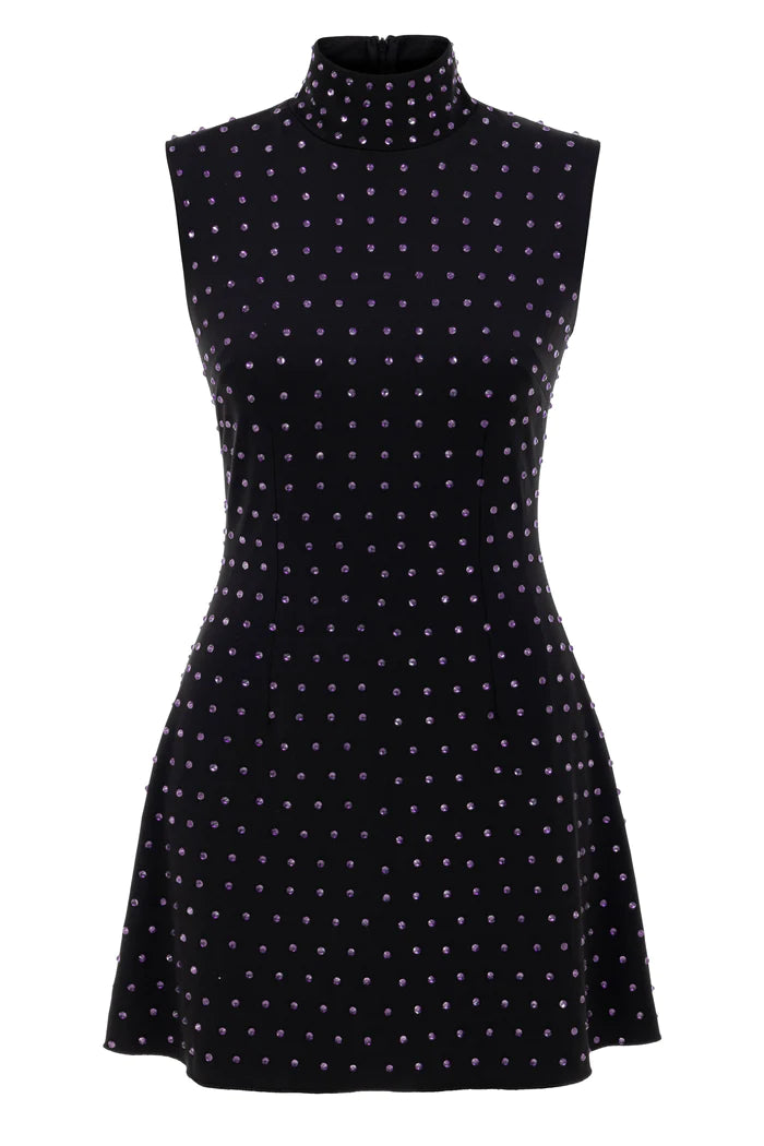Jocelyn Dress With Lilac Stones