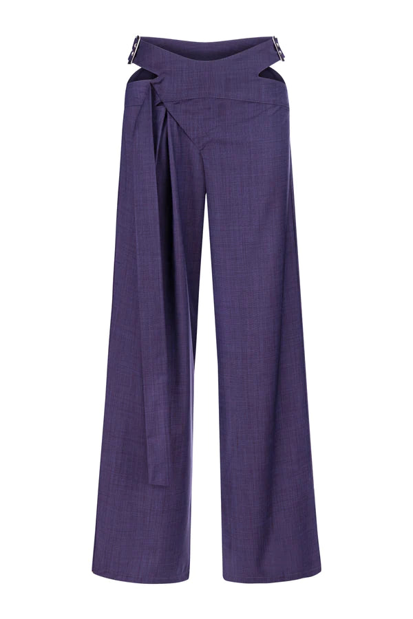 Sidekick Pants In Burgundy