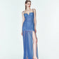Rolling In Love Gown In Indigo