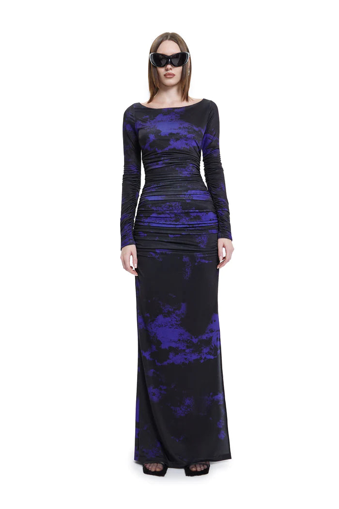 Sentient Dress In Purple