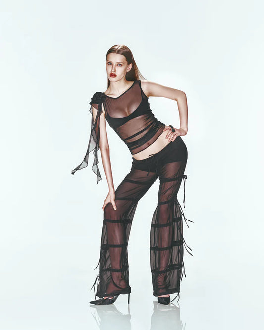 After Party Mesh Top