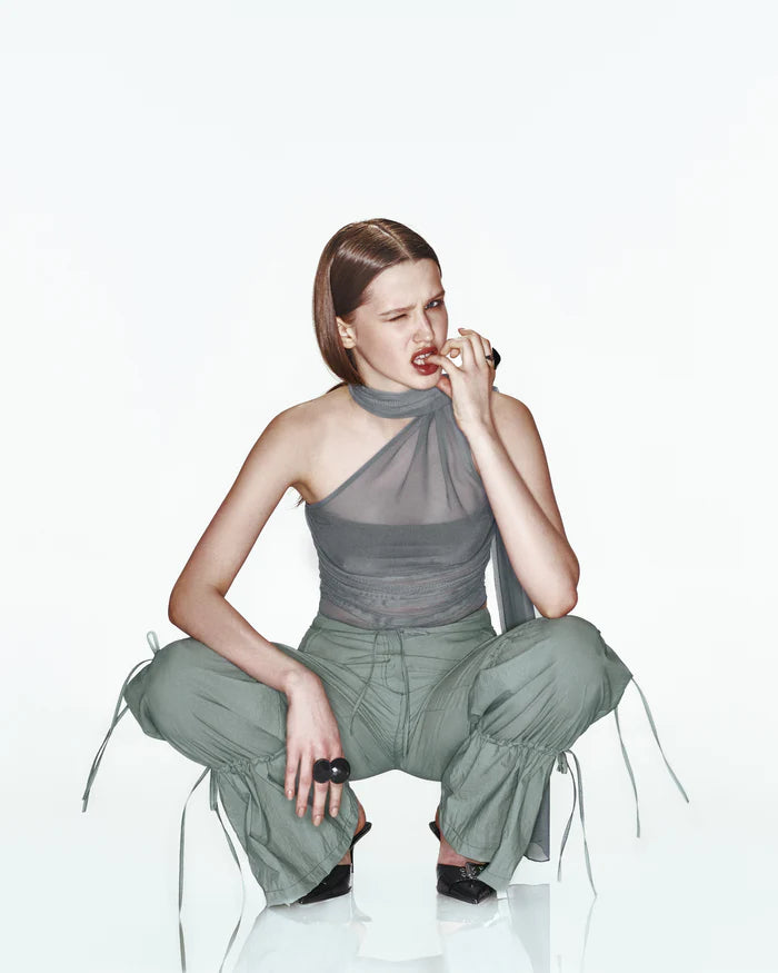 Get Over It Pants In Sea Moss