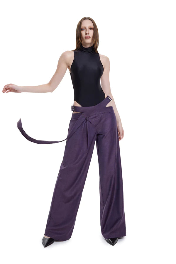 Sidekick Pants In Burgundy