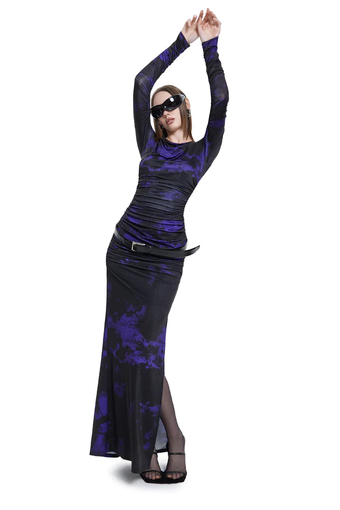 Sentient Dress In Purple