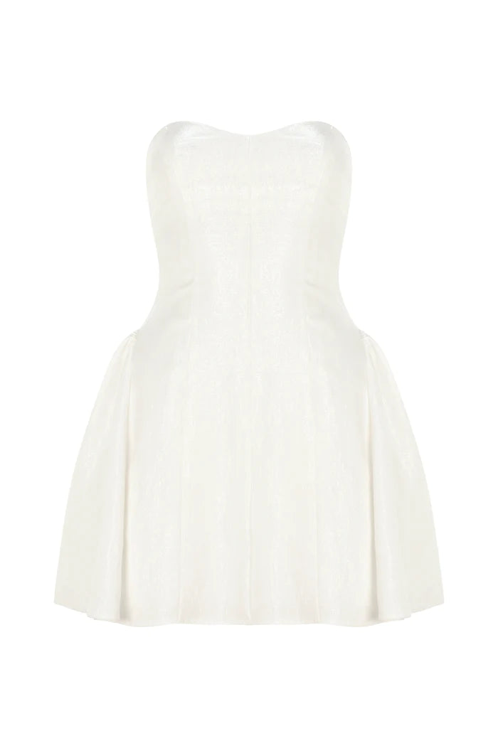 Crush Chronicles Dress In White