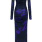 Sentient Dress In Purple