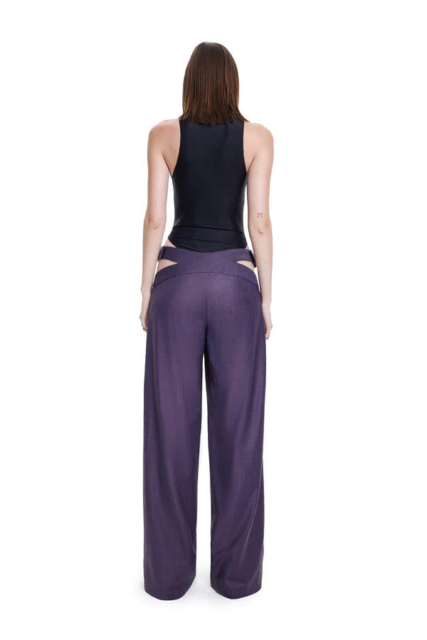 Sidekick Pants In Burgundy