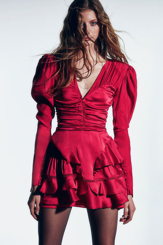 Claret Dress | Wearhause