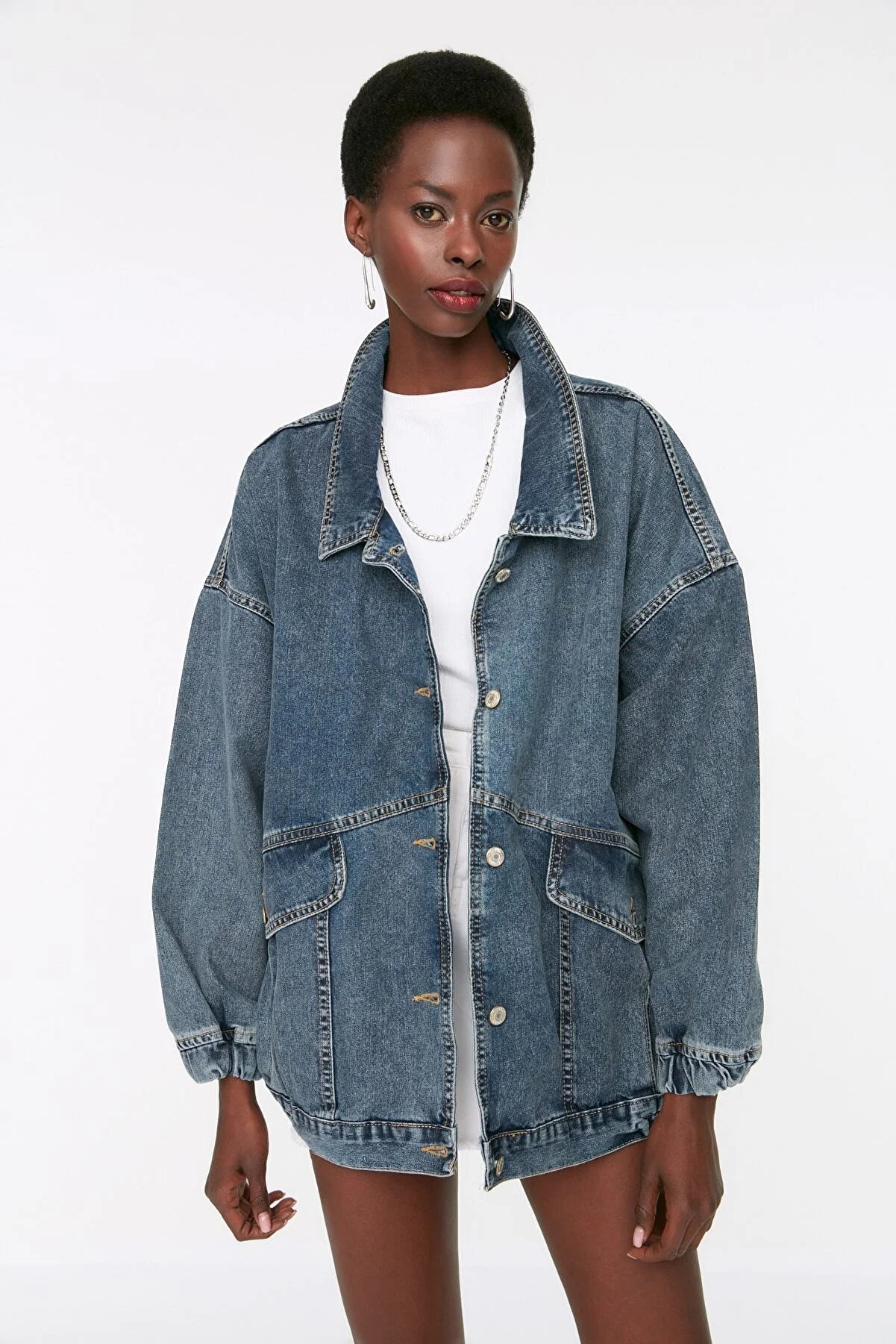 Oversize Denim Jacket | Wearhause