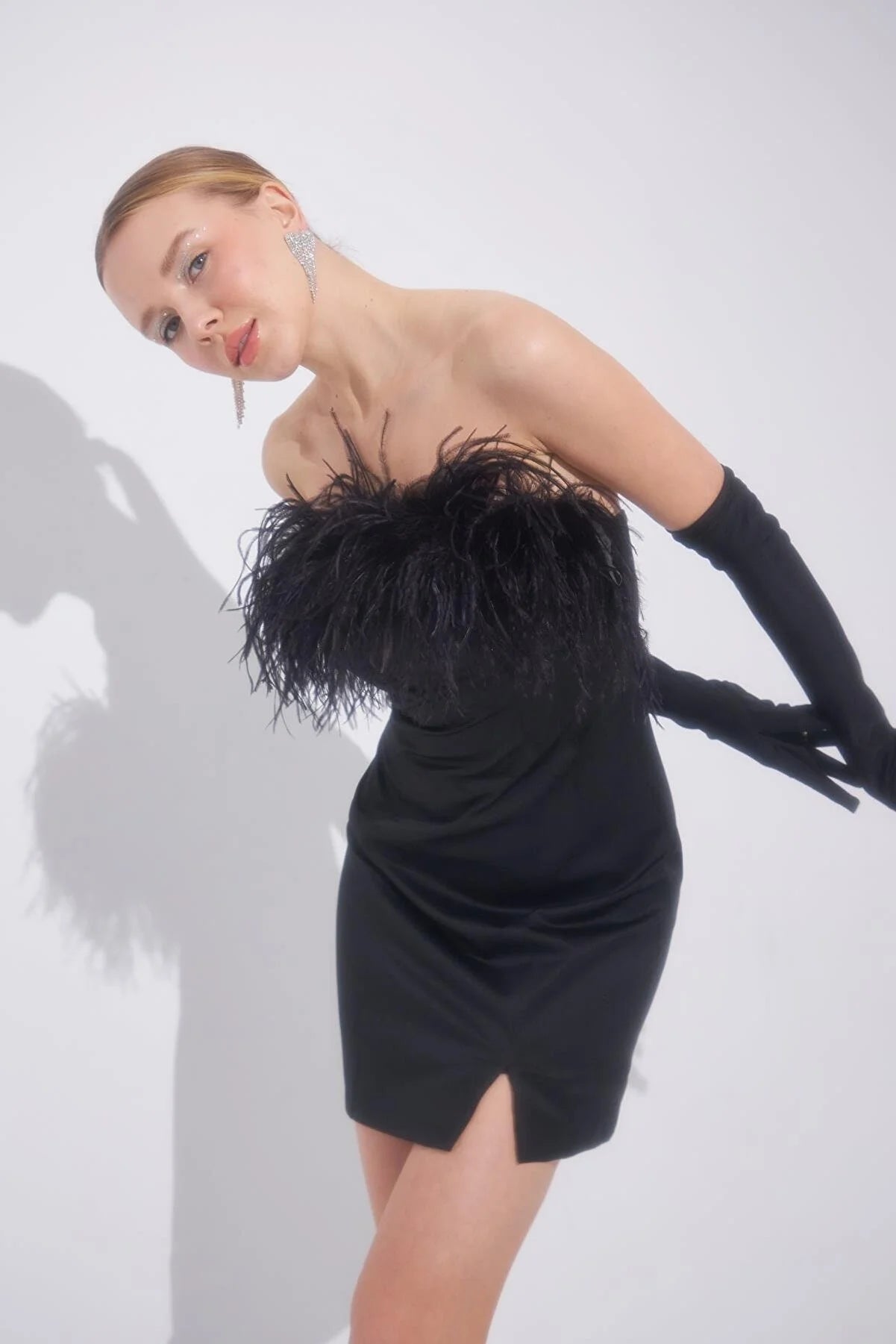 Liana Feather Dress 02