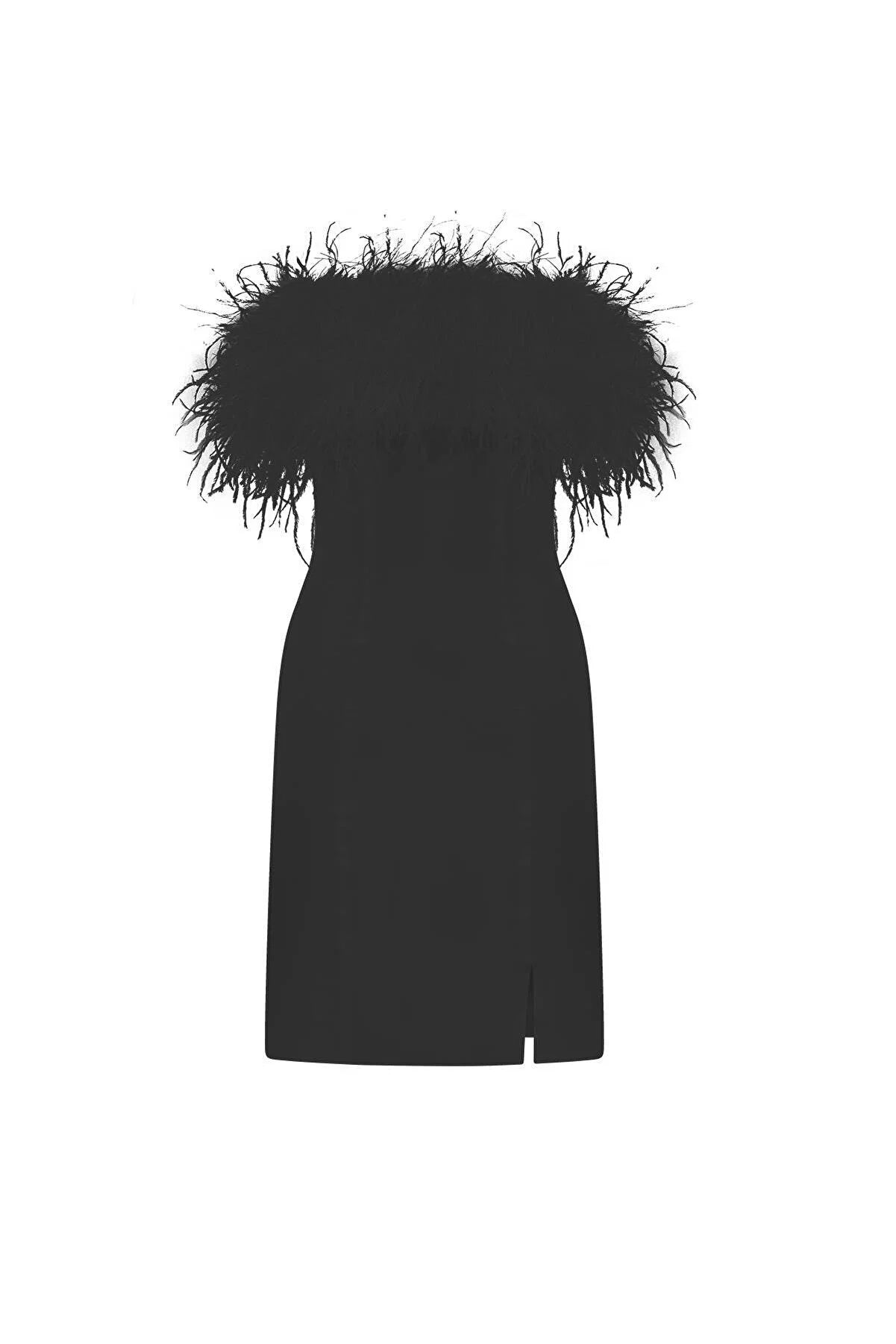 Liana Feather Dress 02