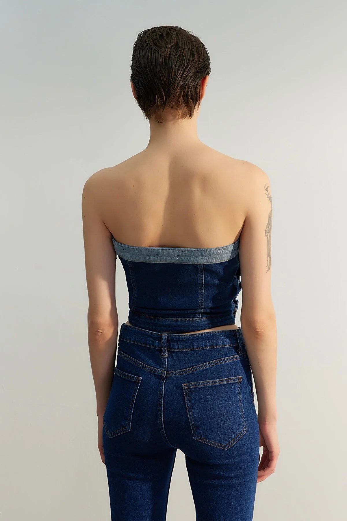 Gemini Denim Top